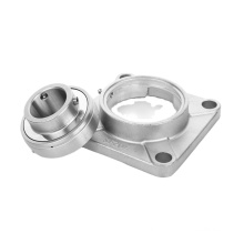 SUCF210 waterproof 304 stainless steel square fixed seat pillow block bearing with housing